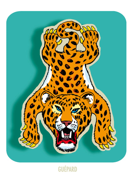 " LE GUÉPARD " CARPETTE GRRRRRR