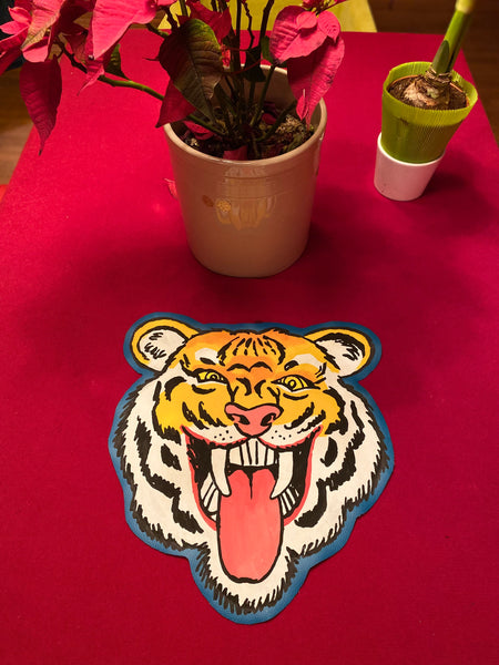 LA TÊTE DE TIGRE SUR SKAÏ