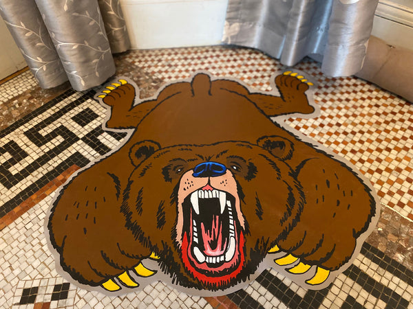 " L'OURS " CARPETTE DES CAVERNES