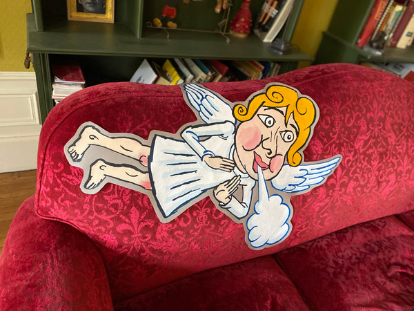 " L'ANGE " CARPETTE CELESTE