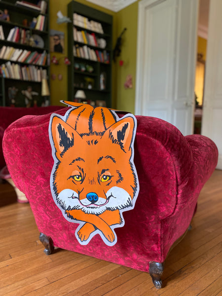 " LE RENARD " CARPETTE RUSÉE