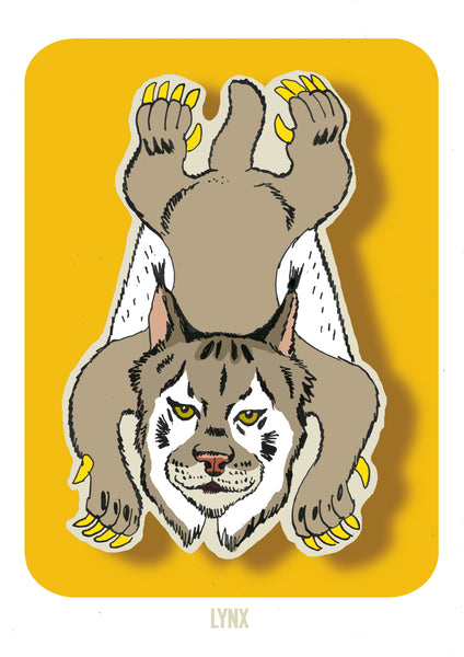 " LE LYNX " CARPETTE AUX OREILLES POINTUES