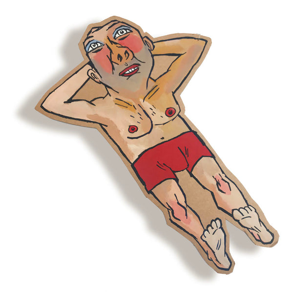 BAIGNEUR LES MAINS SOUS LA TÊTE