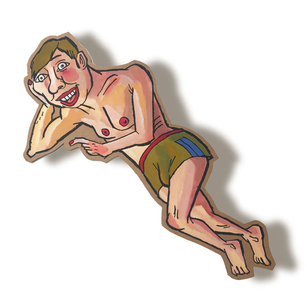 BAIGNEUR À L'INDEX LEVÉ