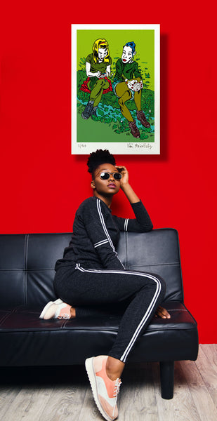 PORTRAIT DE JEUNES FILLES AUX TEXTOS